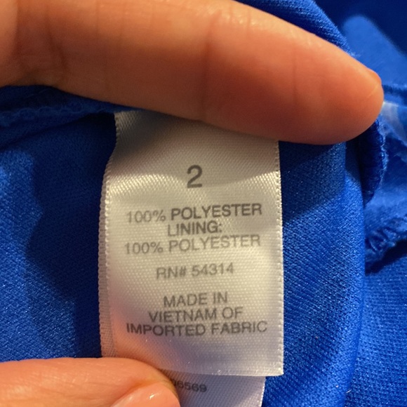 Long blue dress - Picture 5 of 8